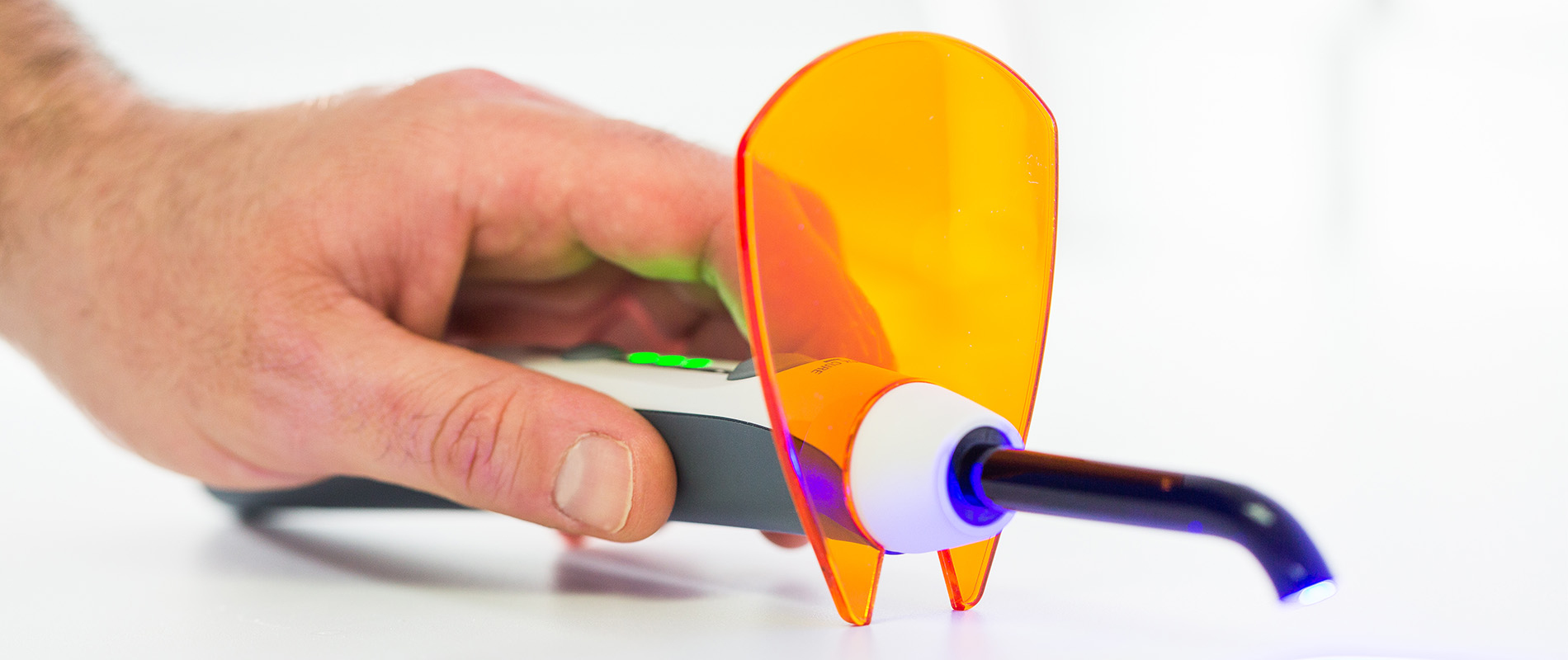 Aufnahme einer UV-Lampe
